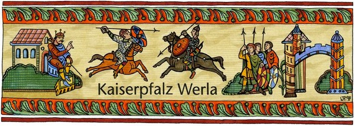 Kaiserpfalz Werla / Aufruf der Homepage zum Thema Knigspfalzen