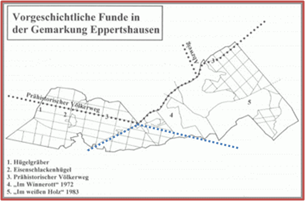 Prähistorischer Völkerweg bei Eppertshausen