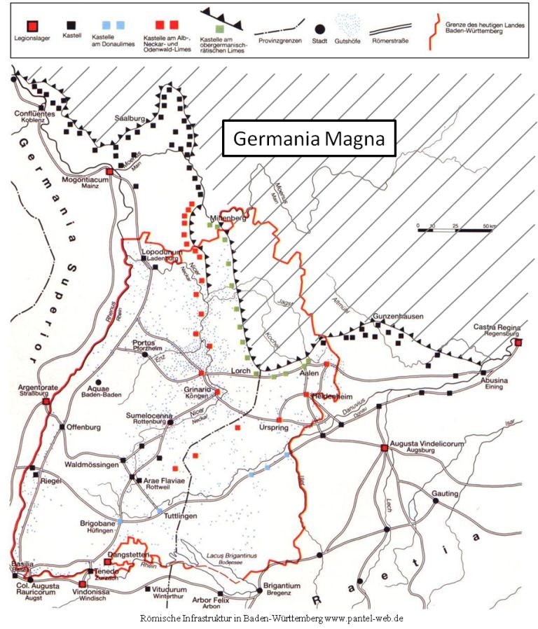 Rmerstraen in Deutschland