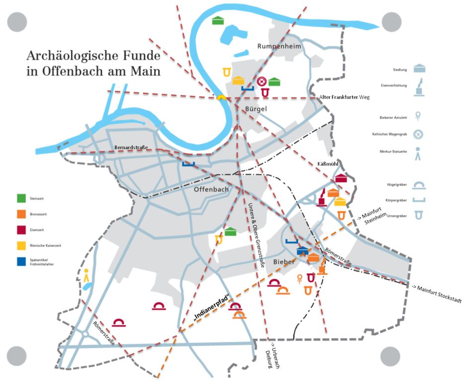 Indianerpfad im Offenbacher Stadtwald