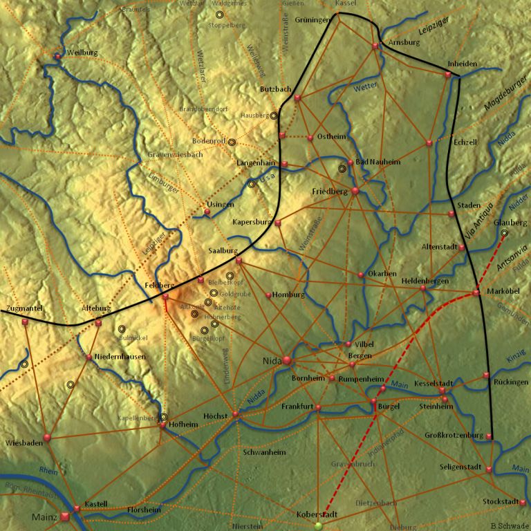 Keltenweg von der Koberstadt zum Glauberg