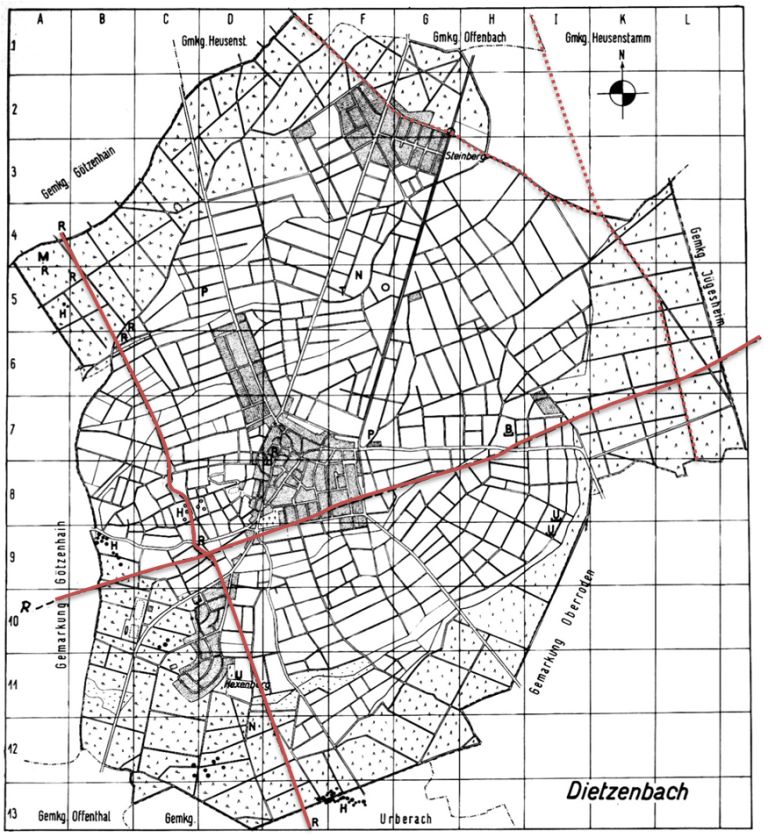 Rmerstrae in Dietzenbach